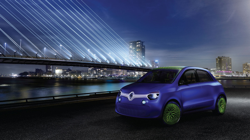Illustration for article titled Ross Lovegrove's Renault Twin'Z Is Tripping Balls
